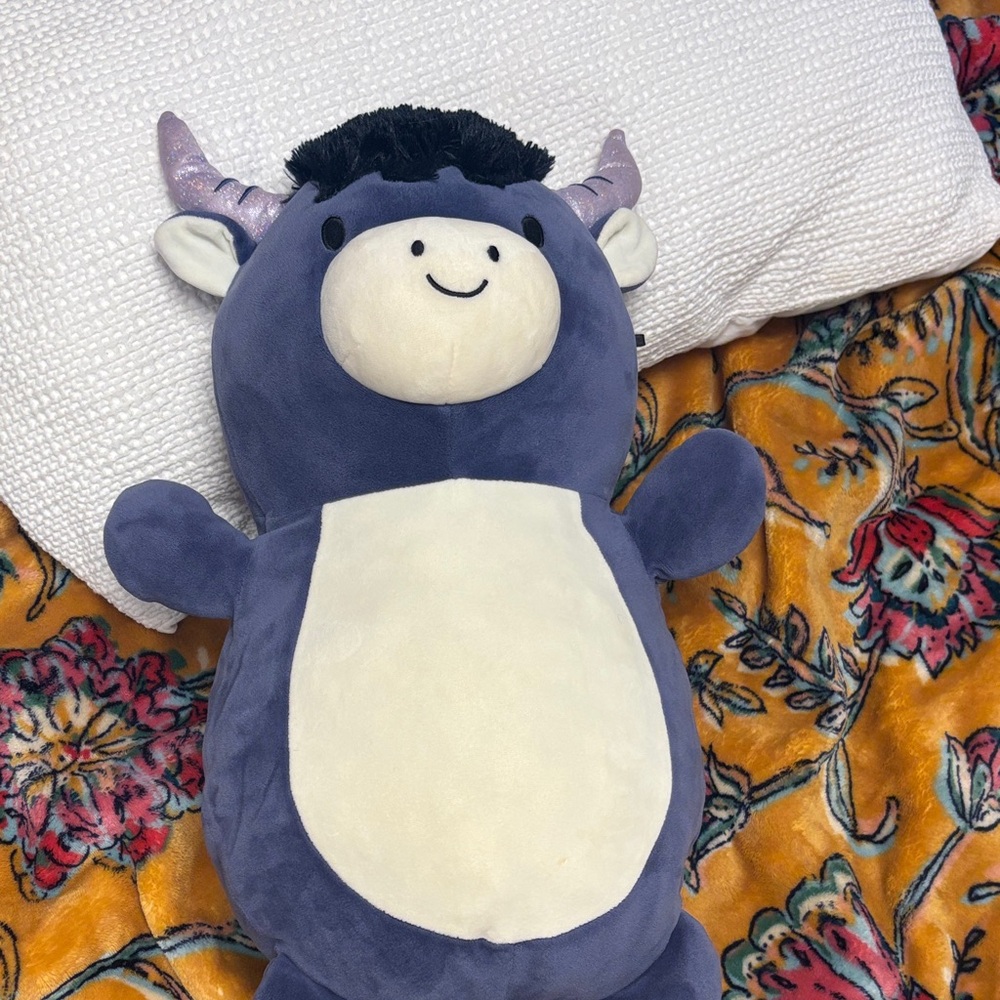 Squishmallows Purple and Cream Plush Toy